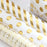 Gift Wrapping Paper Roll - 3M Gold Foil Arrow Stripes