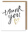 Greeting Card - Paperlink Thank You II