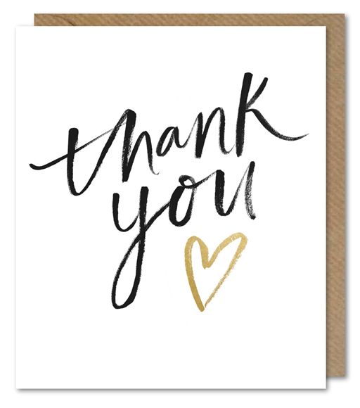 Greeting Card - Paperlink Thank You II