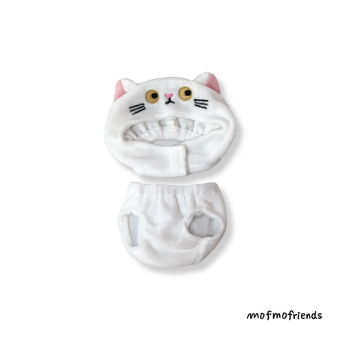 Cap for MOFMOFriends S - White Cat