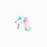 Unicorn Pastel Brooch