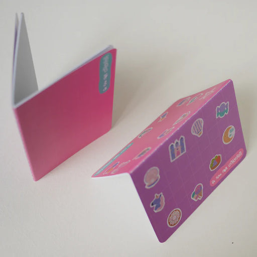 A6 (Pink/Purple) Crafting Scrapbook / Notebook