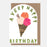 Greeting Card - Arched Birthday Ice Cream Cone