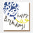 Greeting Card - Doodle Birthday Blue Balloon