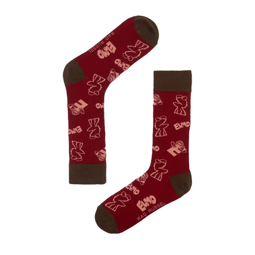 Elmo's Side Pattern Socks