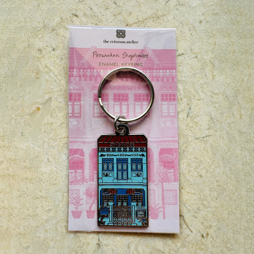 Enamel Keyring - Shophouse