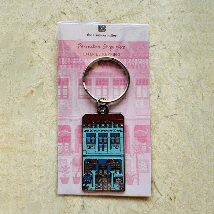 Enamel Keyring - Shophouse