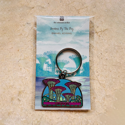 Enamel Keyring - Supertrees