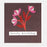 Greeting Card - Geometric Birthday Red Flower