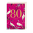 Greeting Card - Af Sara Miller Age 80 Birthday Herons