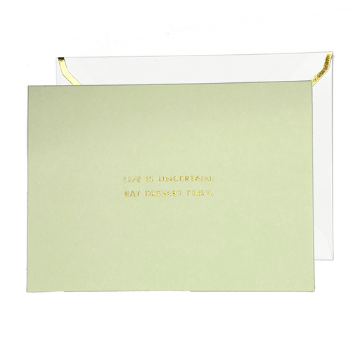 Greeting Card - BCSS Eat Dessert First