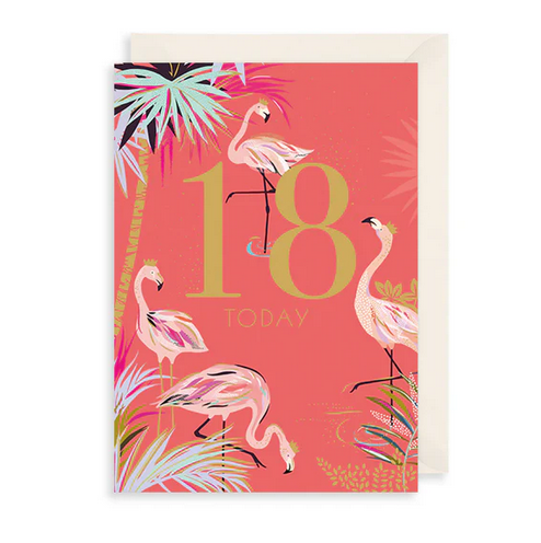 Greeting Card - Birthday 18 Today