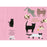 Greeting Card - Cats on Pink