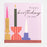 Greeting Card - Colour Block Bday Candle Stick