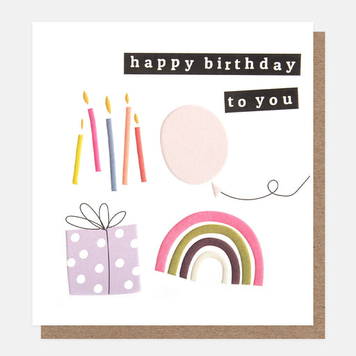 Greeting Card - Dymamo Bday Candles Present