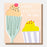 Greeting Card - Offset Happy Bday Icecream Sundae