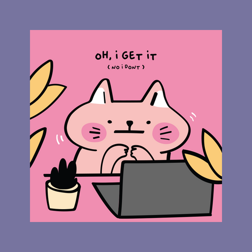 I Get It Card (15x15cm)