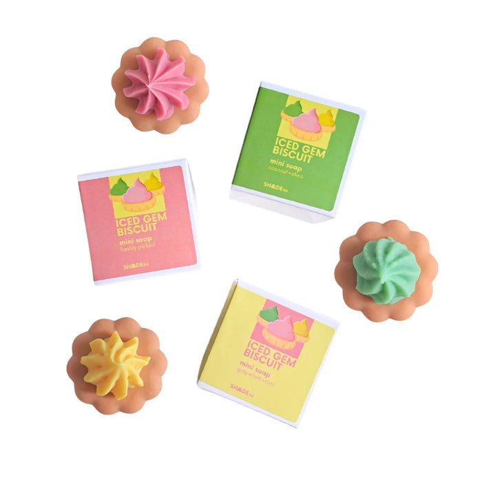 Iced Gem Biscuit Soap Yellow