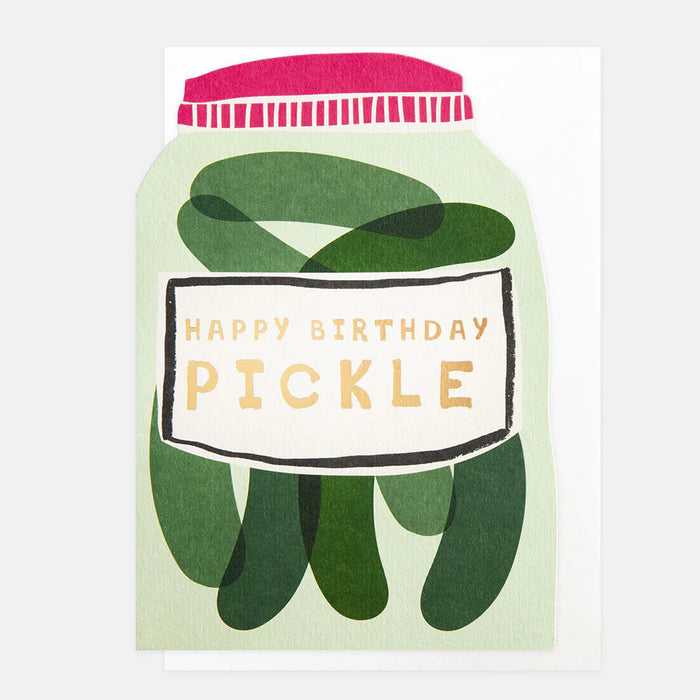 Greeting Card - Little Treats Birthday Pickle Jar