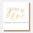 Greeting Card - You & Me Anniversary Heart