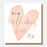 Greeting Card - Big Birthday Love Pink Heart