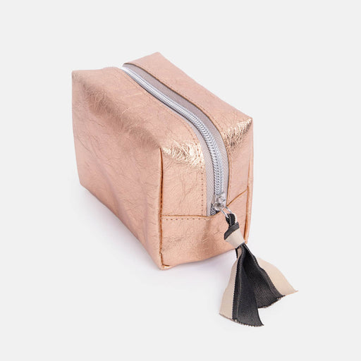 Mini Cube Kraft Cosmetic Bag