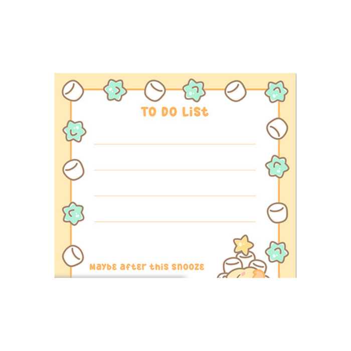 Memopad - Snooze Haven Dachi