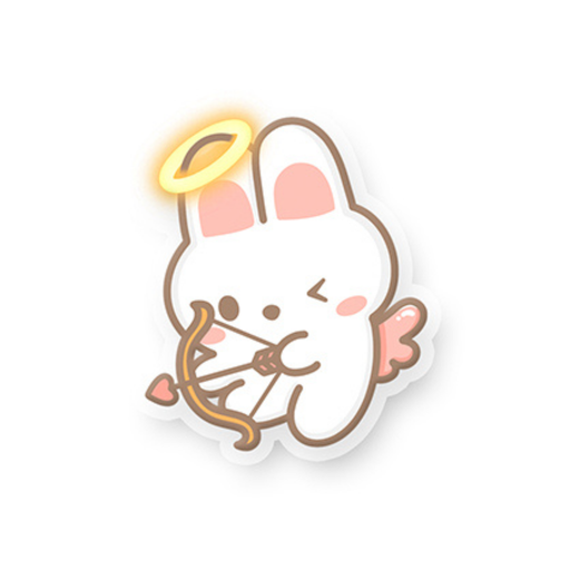 Mini Charm - Sugary Love Bunbun