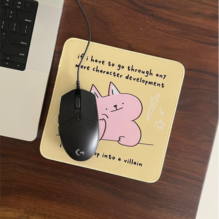 Mousepad (20x20cm) - Villain