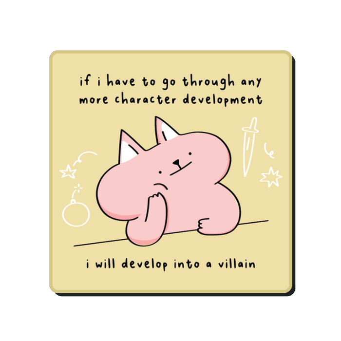 Mousepad (20x20cm) - Villain