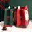 Gift Bag L - Merry Christmas Santa Claus - Green