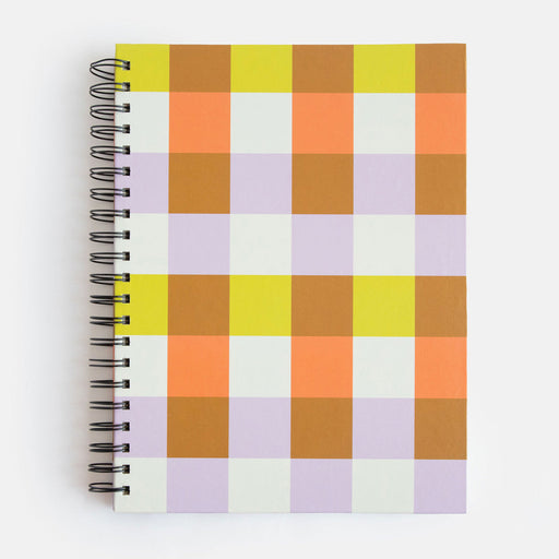 A4 Spiral Notebook - Multi Check