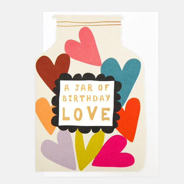 Greeting Card - Little Treats Birthday Love Jar