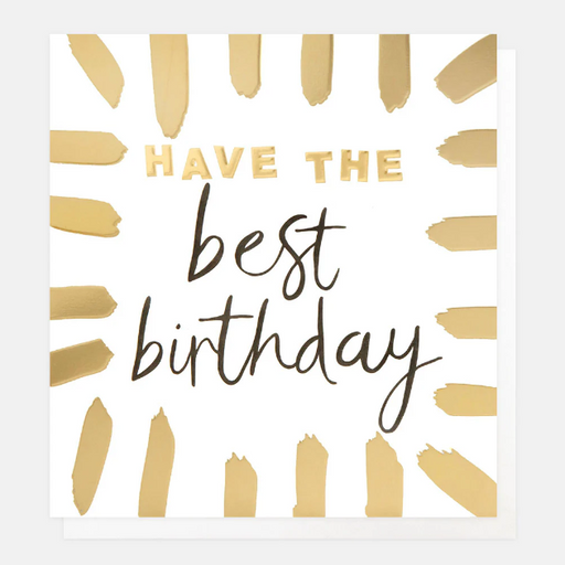 Greeting Card - Born 2 Shine Have Best Birthday