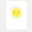 Greeting Card - Blank Smiley Sushine