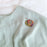 Snail Ikat Brooch