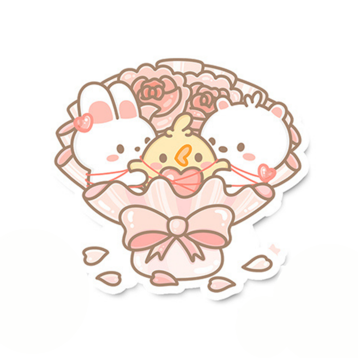 Sticker Flake - Hug Bouquet
