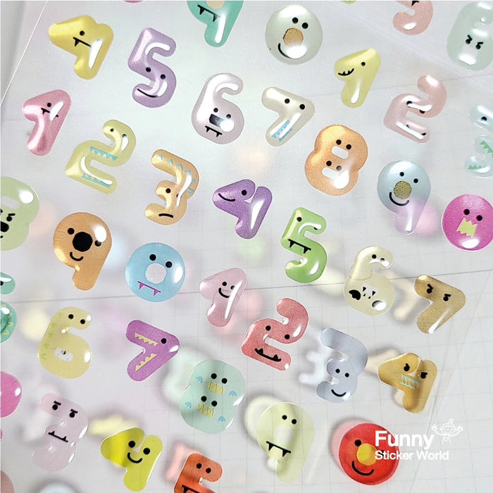 Sticker - Jelly Number