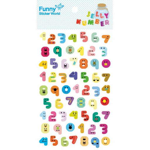 Sticker - Jelly Number