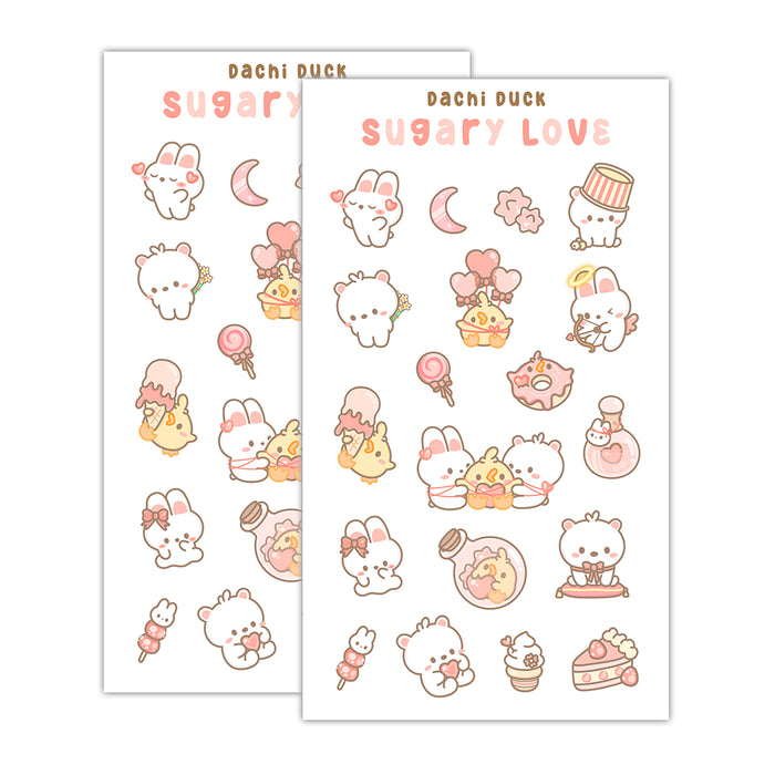 Sticker Sheet - Sugary Love