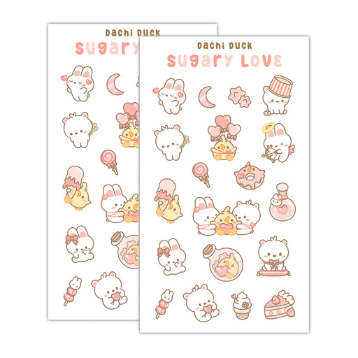 Sticker Sheet - Sugary Love