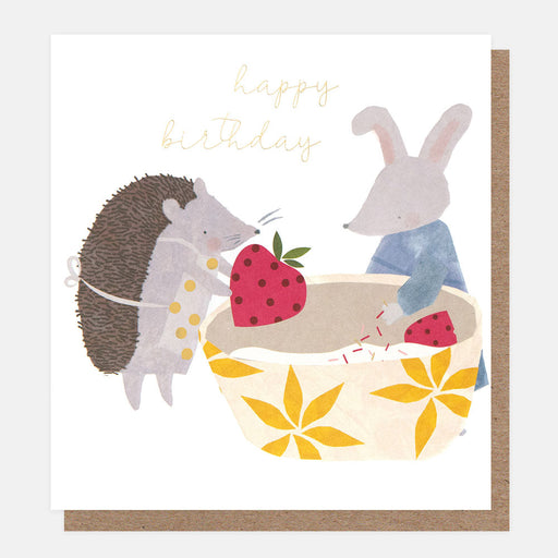 Greeting Card - Tiny Moments Birthday Hedgehog