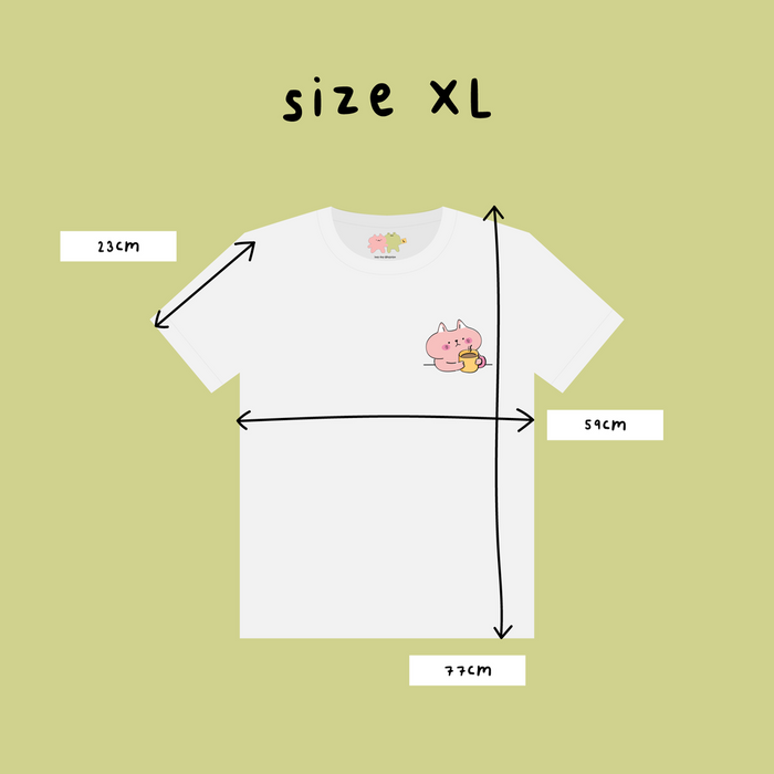 Today I Will Not Overthink White Shirt - Size XL