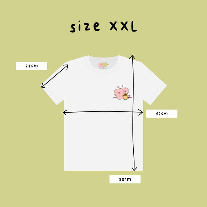 Today I Will Not Overthink White Shirt - Size XXL