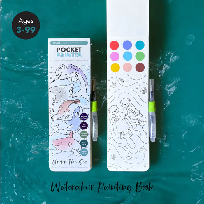 Under The Sea Pocket Painter (Ages 3-99) x Papercranes Design