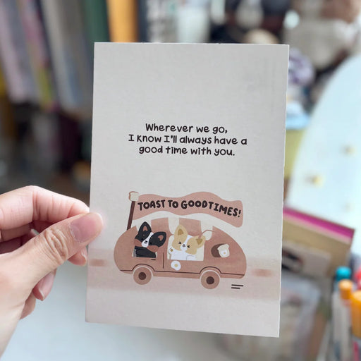 Card - Toast To Good Times