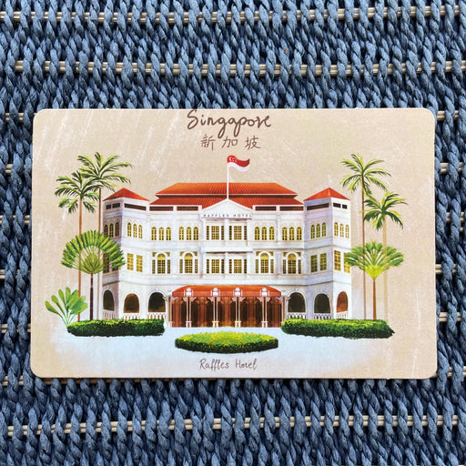 Postcard - Raffles Hotel