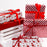 Gift Wrapping Paper Roll - 3M Solid Red