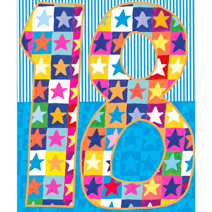 Greeting Card -  Ps Hunky Dory Age 18 Male