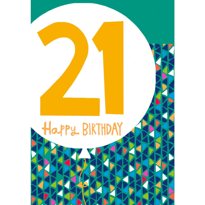 Greeting Card - PS Alchemy Age 21 Male Birthday